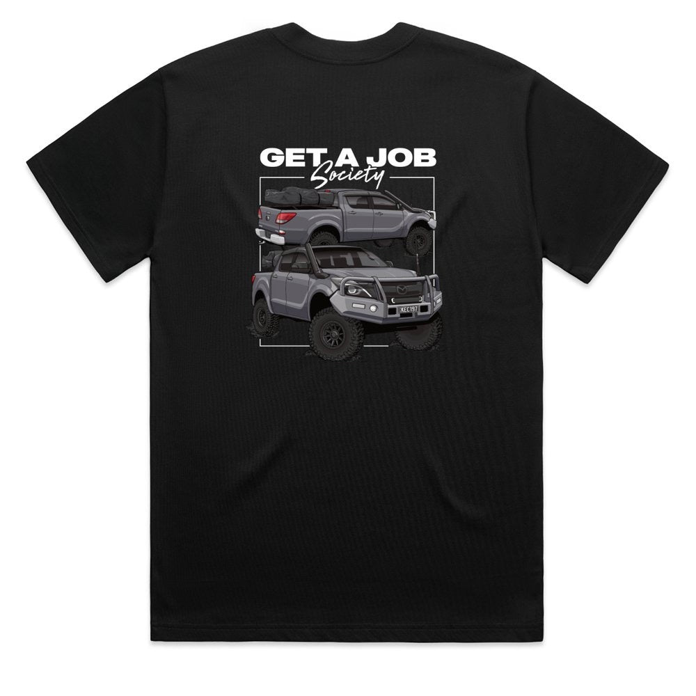BLACK GET A JOB SHIRT