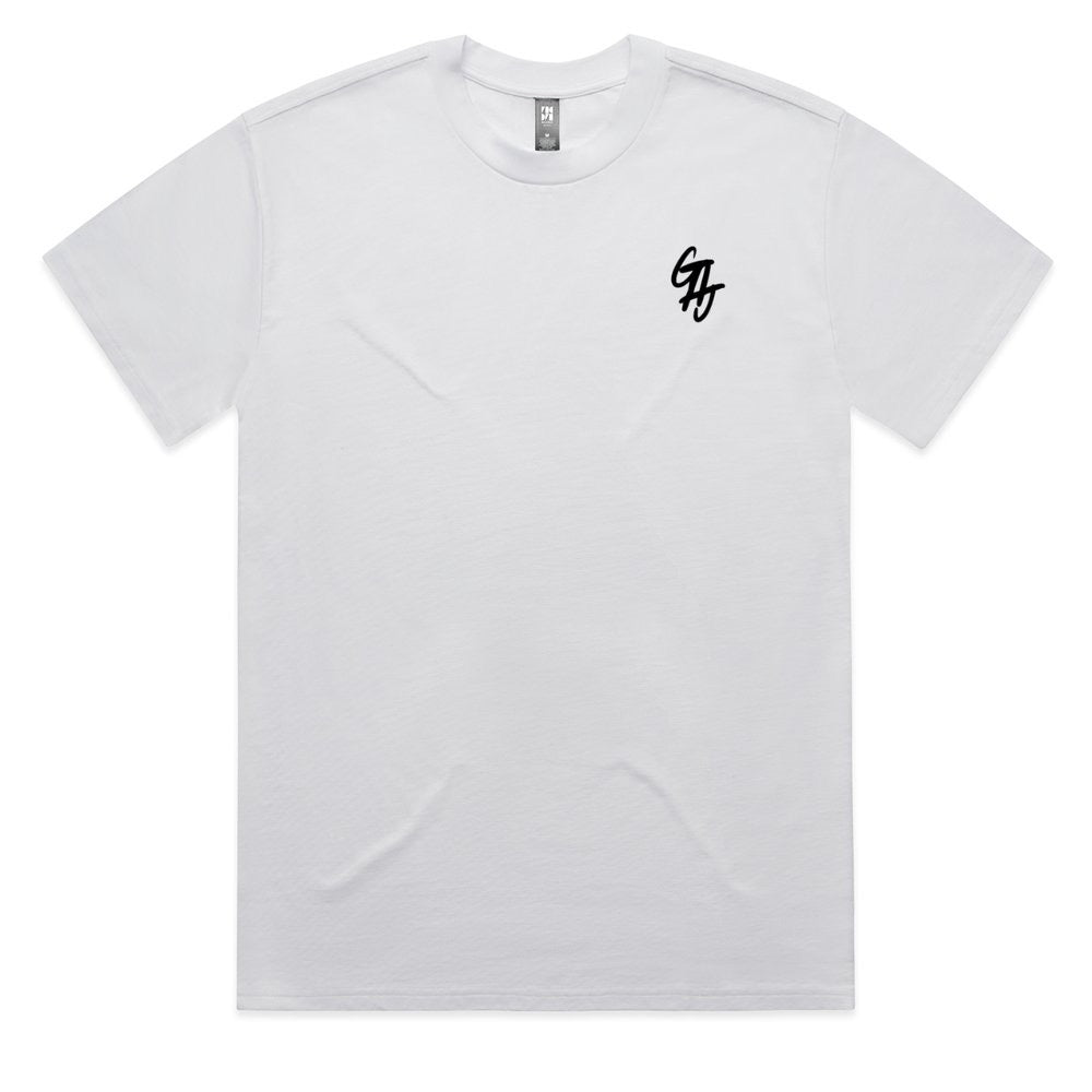 WHITE GET A JOB T-SHIRT